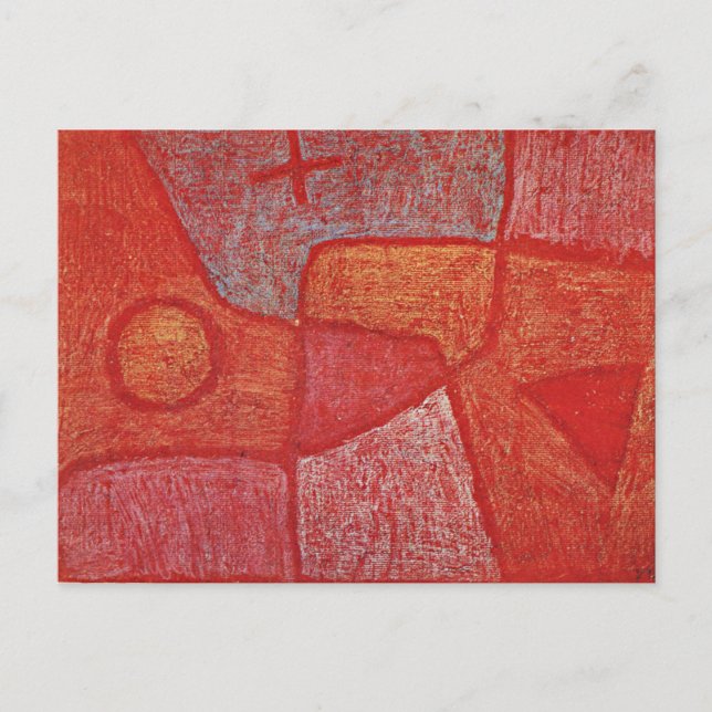 Carte Postale Klee - Heisser Ort (Devant)