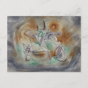 Carte Postale Klee - Howling Dog
