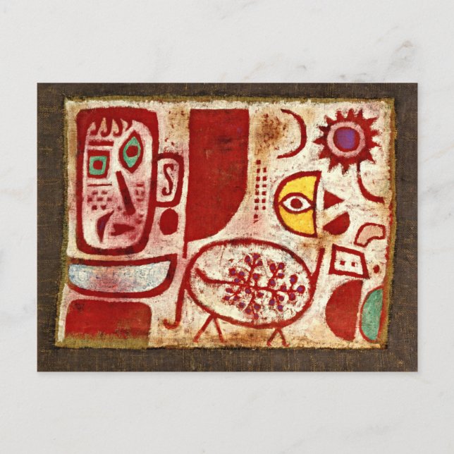 Carte Postale Klee - Intoxication (Devant)