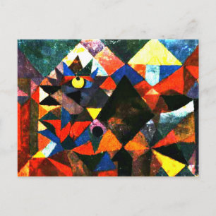Carte Postale Klee - La Lumière et tant d'autres