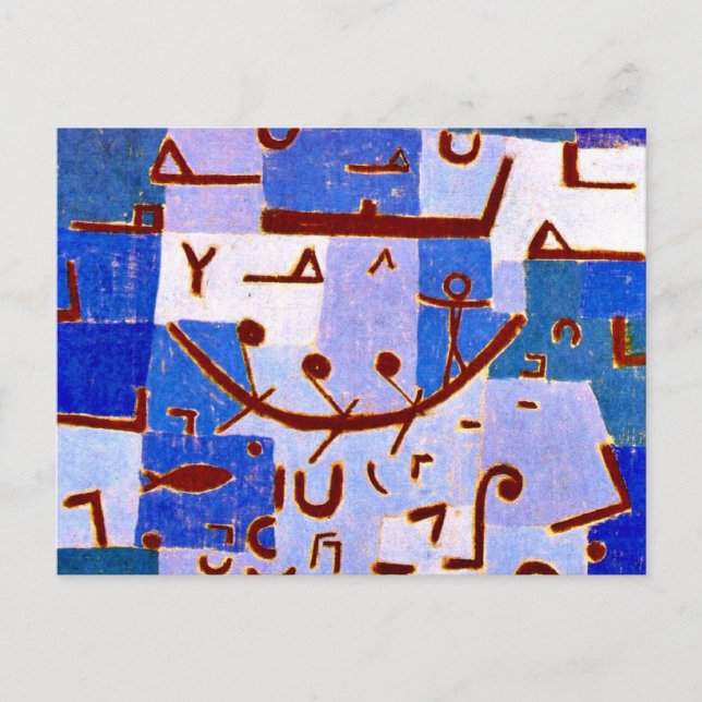 Carte Postale Klee - Légende du Nil (Devant)
