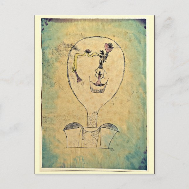 Carte Postale Klee - Les débuts d'un sourire (Devant)