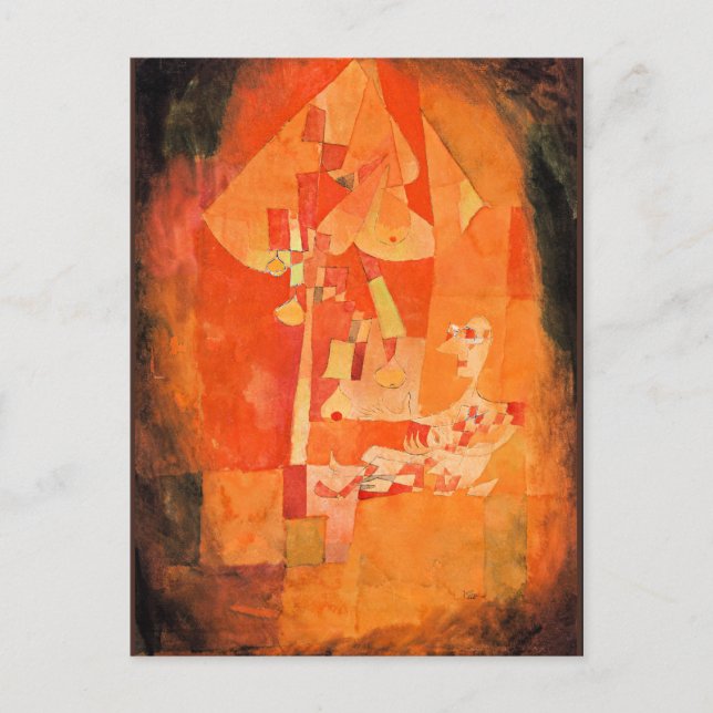 Carte Postale Klee - L'homme sous le poirier (Devant)