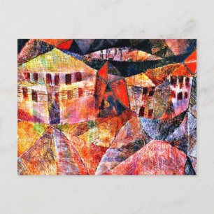 Carte Postale Klee - L'hôtel