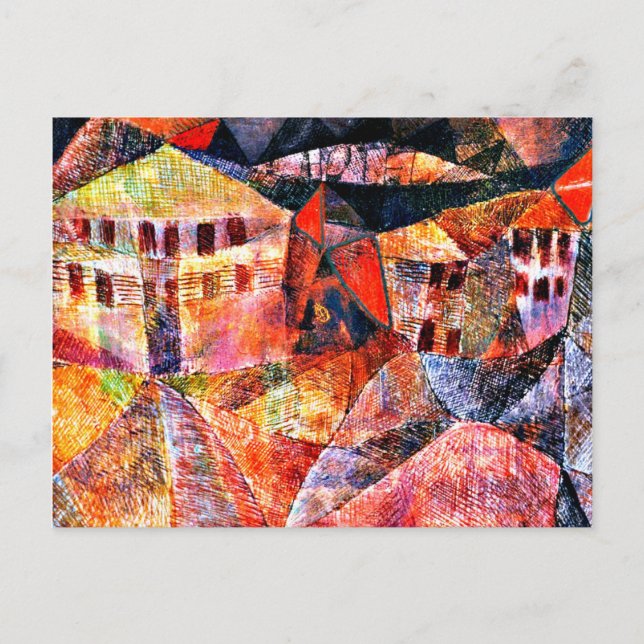 Carte Postale Klee - L'hôtel (Devant)