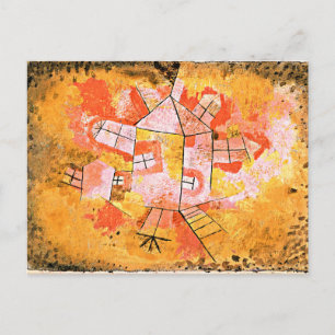 Carte Postale Klee - Maison tournante