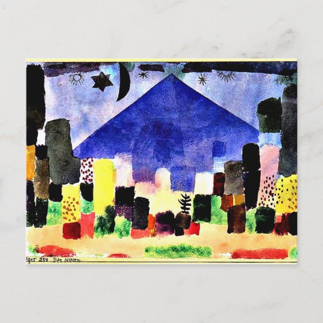 Carte Postale Klee - Mont Niesen (Devant)