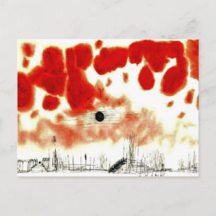 Carte Postale Klee - Nuages sur Bor