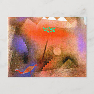 Carte Postale Klee - Oiseaux errants