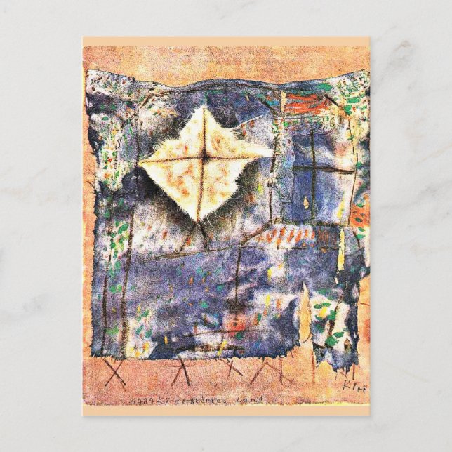 Carte Postale Klee - Paysage valorisé (Devant)