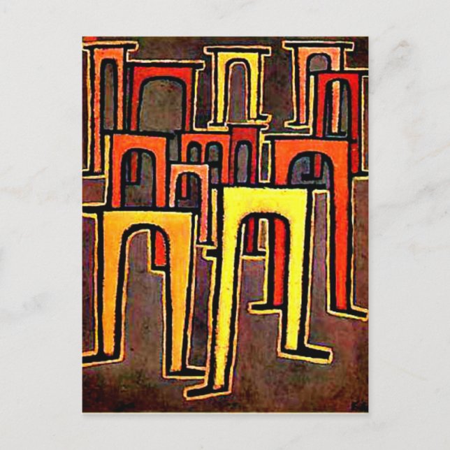 Carte Postale Klee - Révolution du Viaduc (Devant)