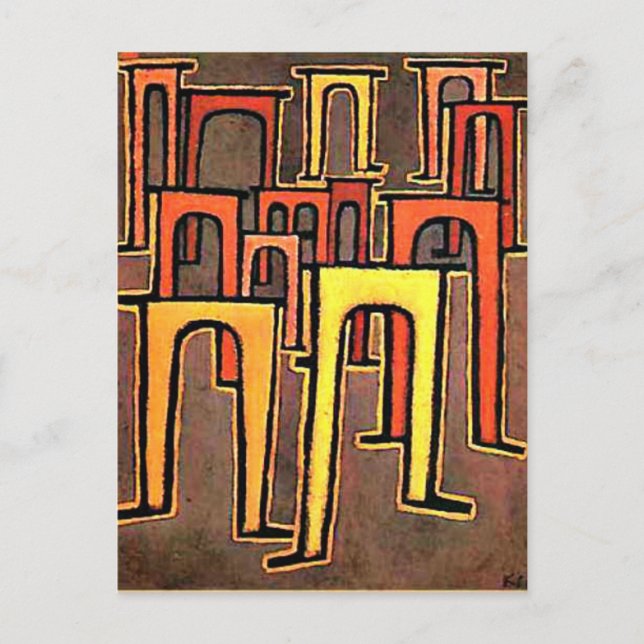Carte Postale Klee - Révolution du Viaduc (Devant)