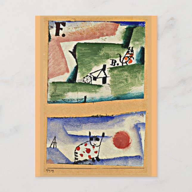 Carte Postale Klee - Tomcat's Turf (Devant)