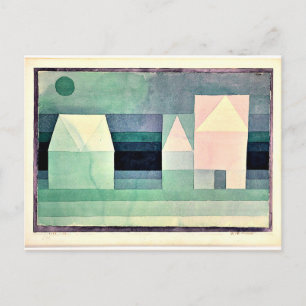 Carte Postale Klee - Trois Maisons