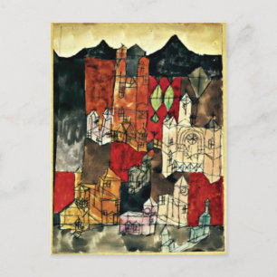 Carte Postale Klee - Ville des Églises