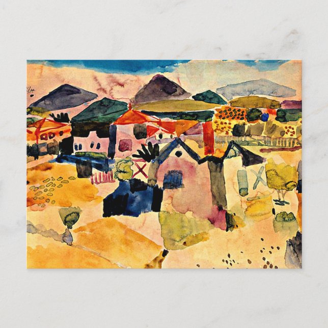 Carte Postale Klee - Vue sur Saint Germain (Devant)