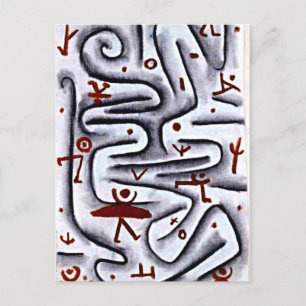 Carte Postale Klee - Zone des grands esprits