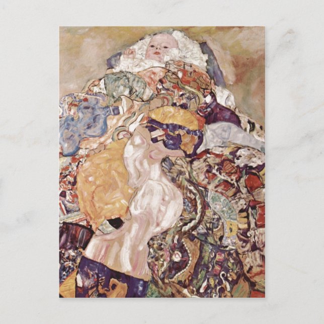 Carte Postale Klimt, Gustav Baby Baby (Berceau) Espa? ol : Beb ? (Devant)