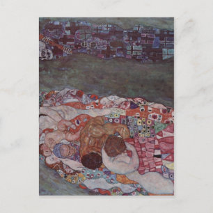 Carte Postale Klimt, Gustav Leben und Tod 1908-1911 Technique ?