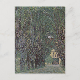 Carte Postale Klimt, Gustav Weg im Park von Schlo ? Kammer 1912 