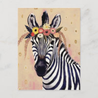 Klimt Zebra | Orné De Fleurs