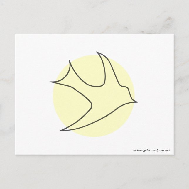 Carte postale Knightingales (Jaune) (Devant)
