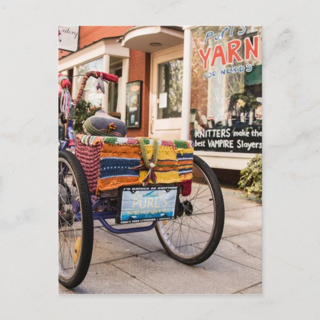 Carte Postale Knit 1, Purl 2 (Devant)