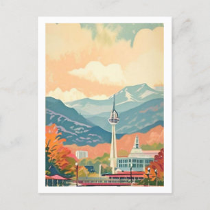 Carte Postale Knoxville, Tennessee Aquarelle