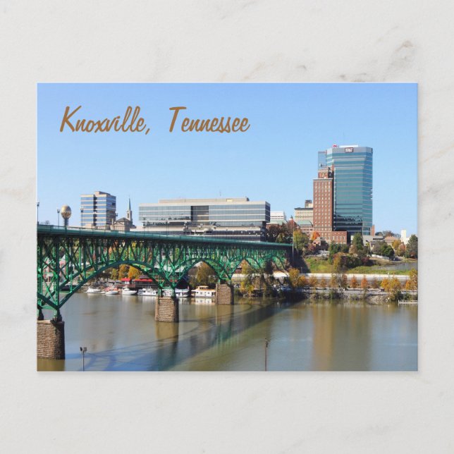 Carte Postale Knoxville, Tennessee, États-Unis (Devant)