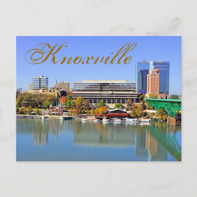 Carte Postale Knoxville, Tennessee, États-Unis (Devant)