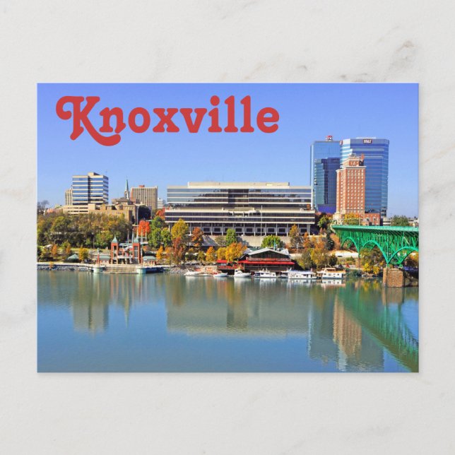 Carte Postale Knoxville, Tennessee, États-Unis (Devant)