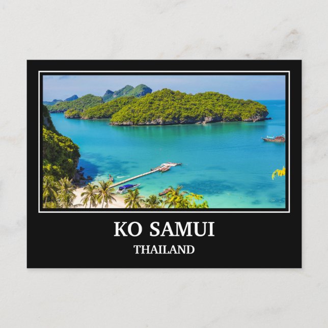 Carte postale Ko Samui Thaïlande (Devant)