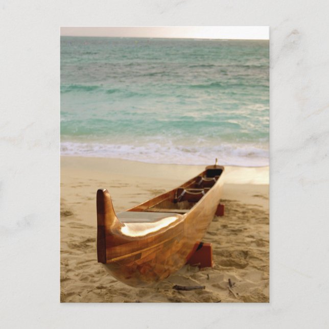 Carte Postale Koa Canoe (Devant)