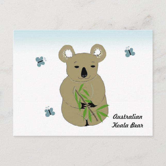 Carte Postale Koala (Devant)