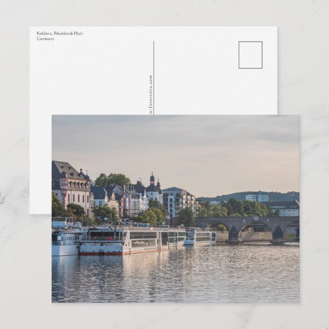 Carte Postale Koblenz Allemagne (Devant / Derrière)