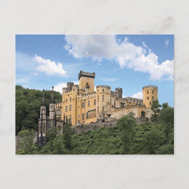 Carte Postale Koblenz, Allemagne, Château de Stolzenfels, Schlos (Devant)