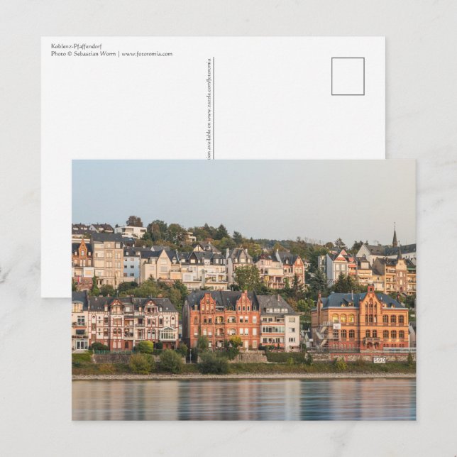 Carte Postale Koblenz Pfaffendorf (Devant / Derrière)