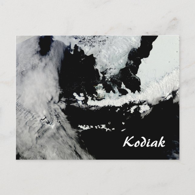 Carte postale Kodiak Alaska (Devant)