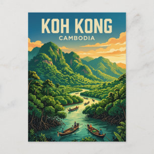 Carte Postale Koh Kong Cambodge