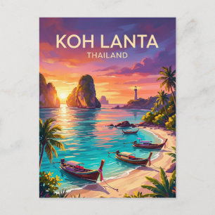 Carte Postale Koh Lanta Thaïlande
