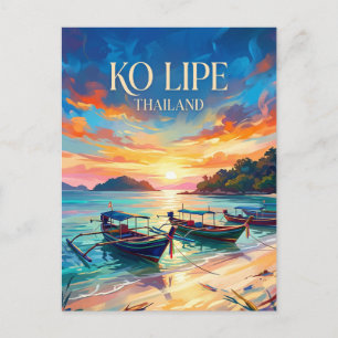 Carte Postale Koh Lipe Thaïlande