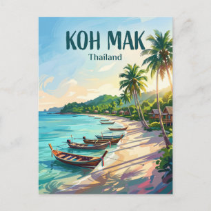 Carte Postale Koh Mak Thaïlande