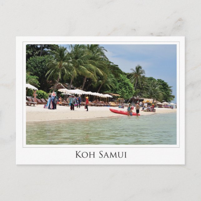 Carte Postale Koh Samui - Thaïlande (Devant)