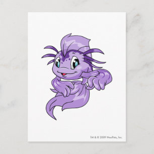 Carte Postale Koi Purple