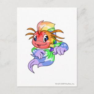 Carte Postale Koi Rainbow