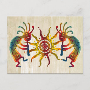 Carte Postale KOKOPELLI DUO SUN + vos idées