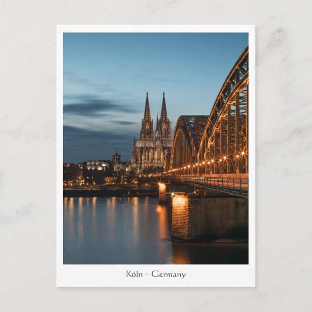 Carte postale Köln Allemagne (Devant)