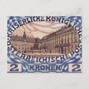 Carte Postale Koloman Moser - Conception pour timbre jubilaire a