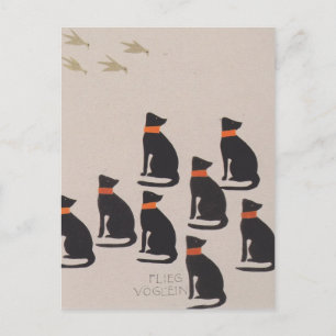 Carte Postale Koloman Moser-Livre photo pour la nièce de Ditha