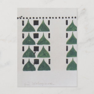 Carte Postale Koloman Moser- Projet pour la décoration murale